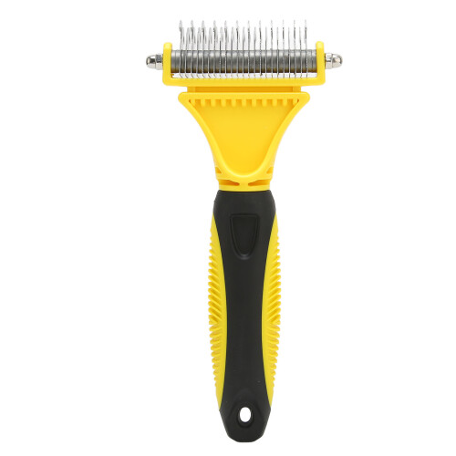 Ergonomische Haustier-Deshedding-Bürste rutschfest 1