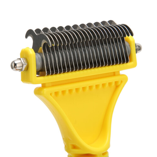 Ergonomische Haustier-Deshedding-Bürste rutschfest 2