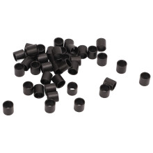 40 piezas de separadores de rodamientos negros 8mmID 10mmOD 10.6mmH