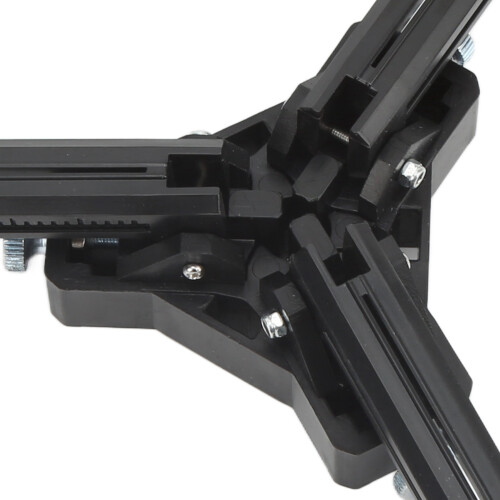 Fletadora 3D para flechas 3.6-10mm, Ajustable, Negro 2