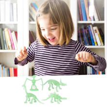 12 Stück leuchtende Dino-Skelette – Größe: wie abgebildet