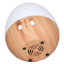 Difusor de aceite esencial de 250 ml USB de madera con luz nocturna