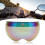 Visor de casco multicolor a prueba de viento, hebilla ajustable 15