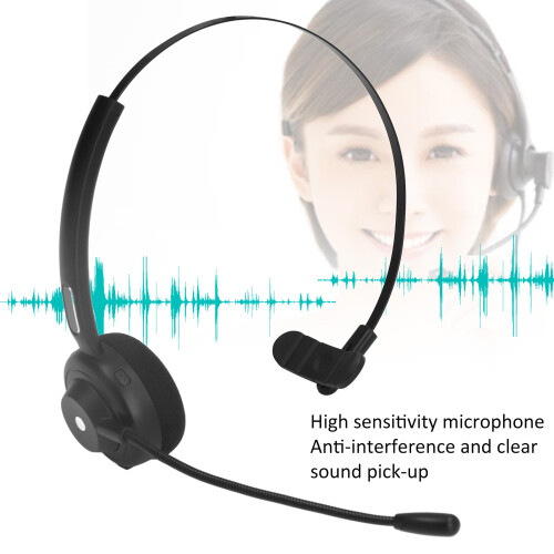 AC6973D4 300mAh Bluetooth 5.1 Auriculares negros 10m 2