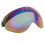 Visor de casco multicolor a prueba de viento, hebilla ajustable 12