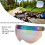 Visor de casco multicolor a prueba de viento, hebilla ajustable 8