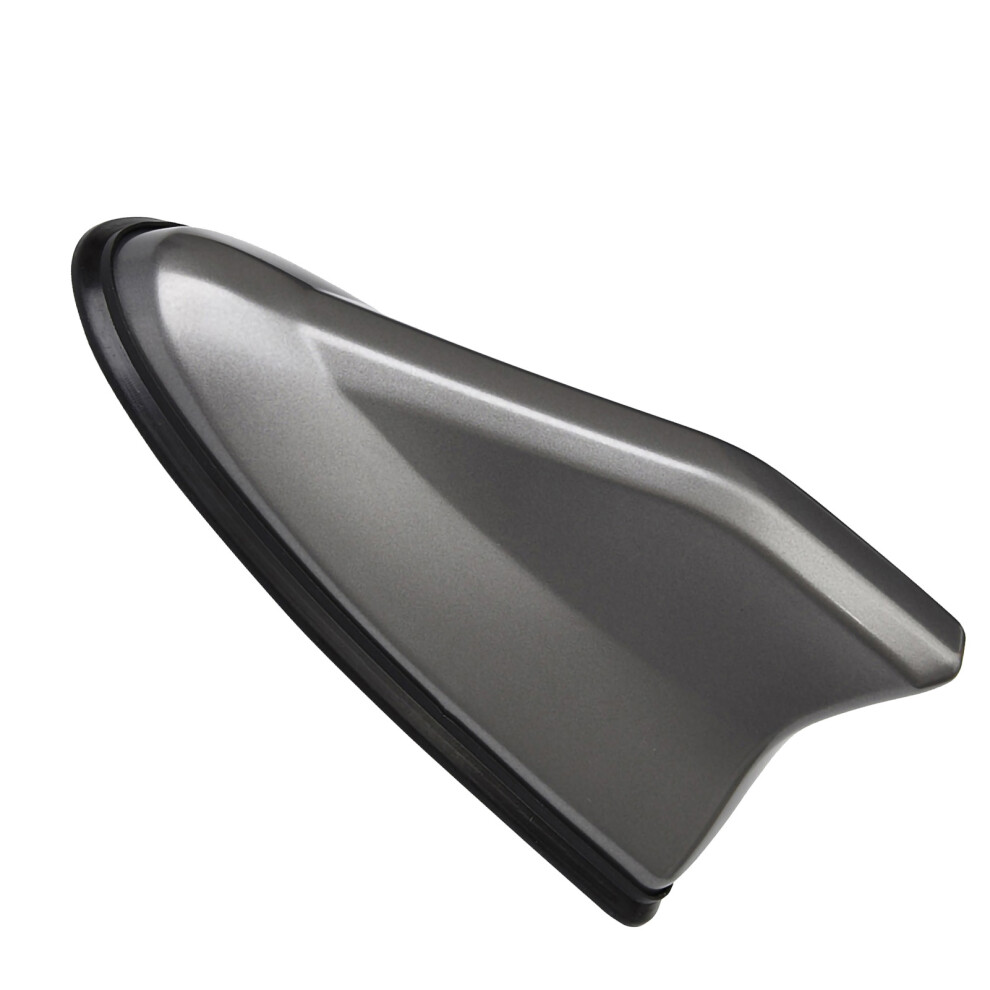 Piano Coating Car Roof Aerial Radio Signal Shark Fin Antenna Exterior Accessories For Auto Gray 8411321392323