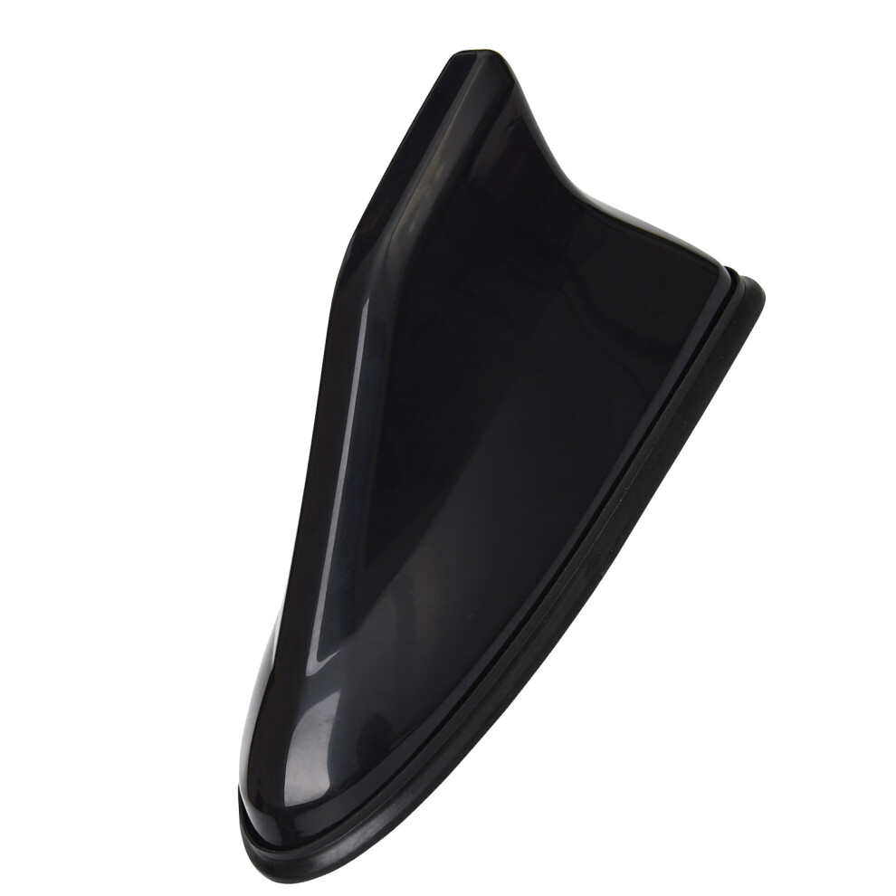 Piano Coating Car Roof Aerial Radio Signal Shark Fin Antenna Exterior Accessories For Auto Black 4321321392374
