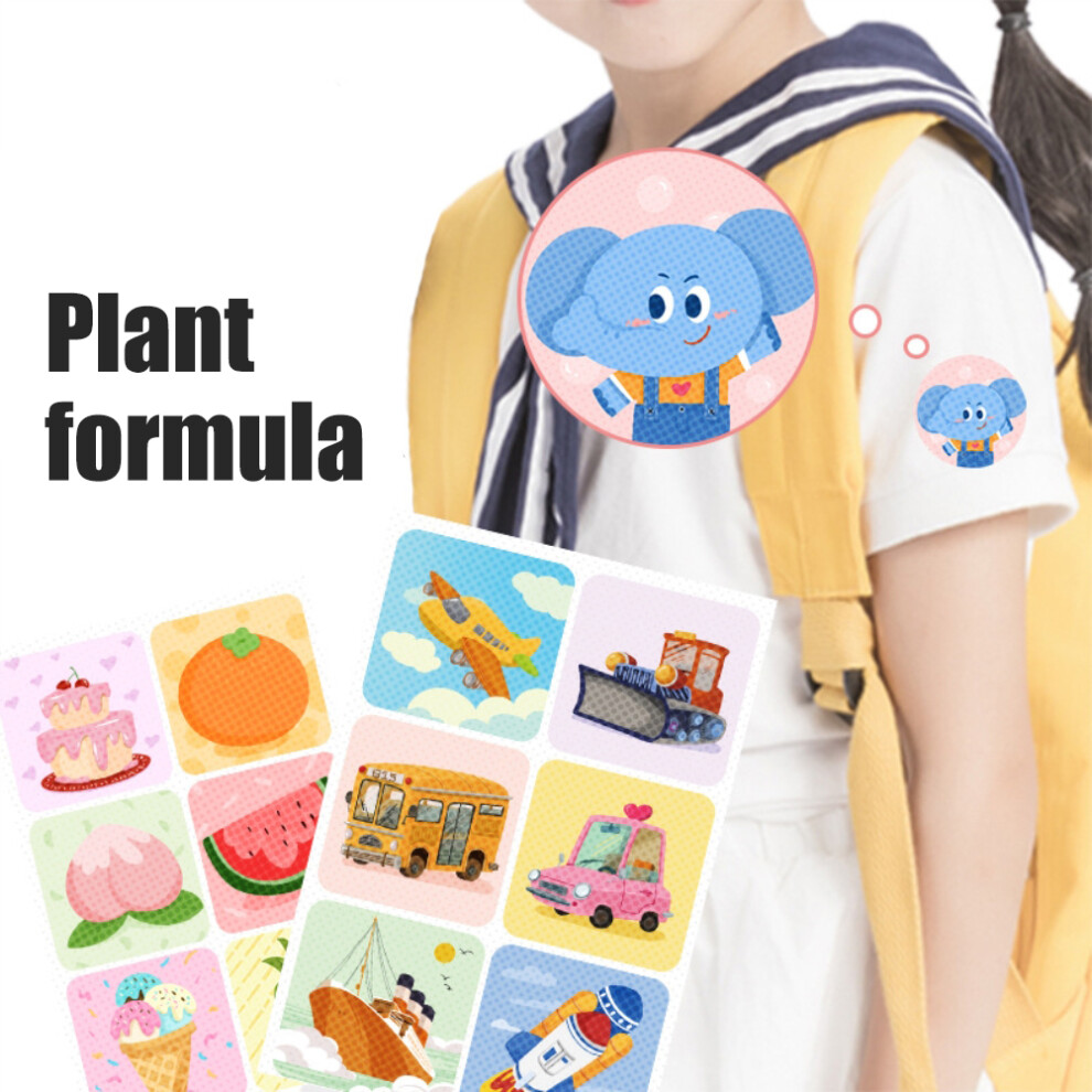 10 Pack 360Pcs Mosquito Repellant Patch Stickers for Kids Cartoon Natural Plant Citronella Essential Oil Insect Patches for Kids Outdoor In