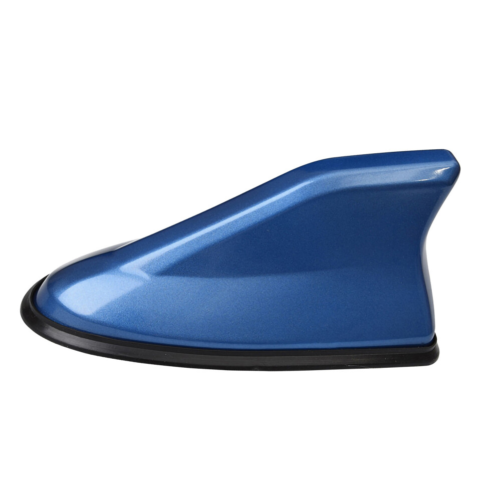 Piano Coating Car Roof Aerial Radio Signal Shark Fin Antenna Exterior Accessories For Auto Blue 8101321392347