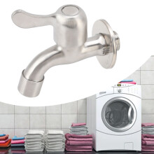 Grifo de lavadora rosca G1/2 agua fría burbujeador