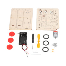 DIY elektrisches Holz-Gleitflugzeugmodell, 2xAAA