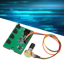 Adaptador de ventilador de 4 pines 2/3/4 pines 4 vías 12 V hub de 6 pines