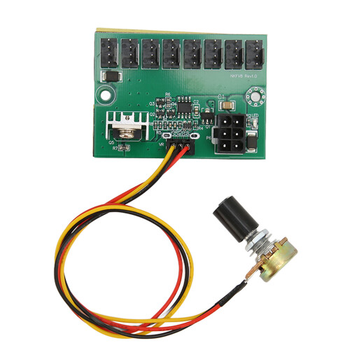 8-Wege PC-Lüfter-Hub 12V PWM 2/3/4-Pin-Adapter