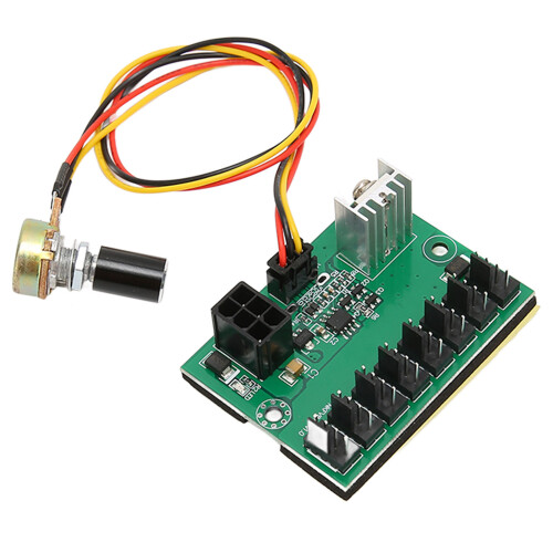 8-Wege PC-Lüfter-Hub 12V PWM 2/3/4-Pin-Adapter 1