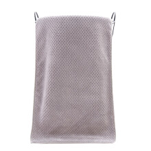 Toalla de baño de terciopelo coral gris 30x30 cm 30 g 1.1 oz