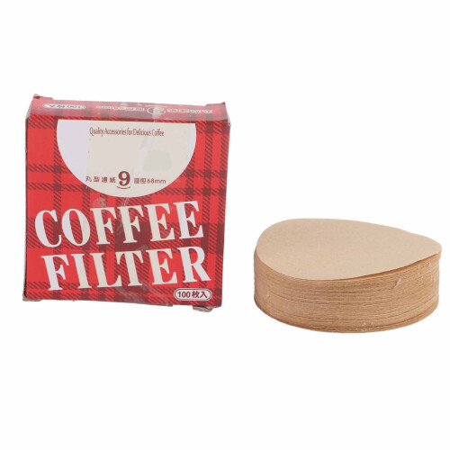 Nr. 9 100 Stück Nadelholz-Rundfilter 64 mm 1