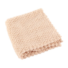 Toalla de baño de terciopelo coral 30x30 cm café 1.1oz
