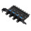 8-Kanal-PC-Lüfter-Hub 72 W 0-12 V 4-Knopf-Controller 14
