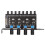 8-Kanal-PC-Lüfter-Hub 72 W 0-12 V 4-Knopf-Controller 16