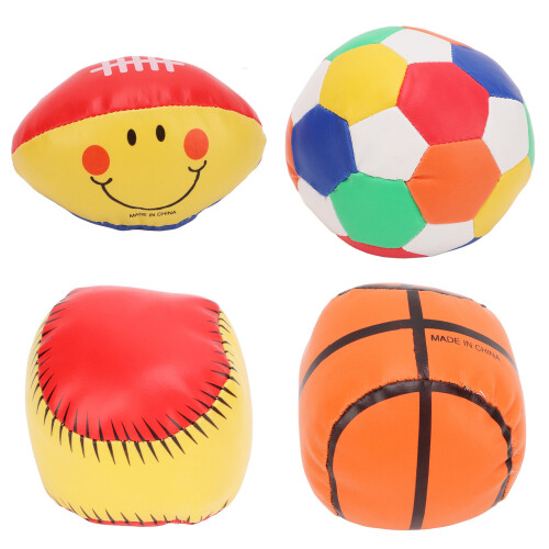 Kleine PU-Leder-Stressball - Rugby/Baseball 1