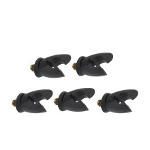 Cabeza de soporte para caña de pescar de silicona, 5 piezas, 16x53mm, Ø3cm