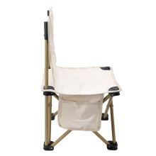 Silla de camping plegable 11.8 pulgadas de ancho x 21.7 pulgadas de alto, acero