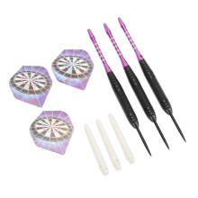 3er Set Edelstahl-Darts mit Aufbewahrung für Anfänger & Profis