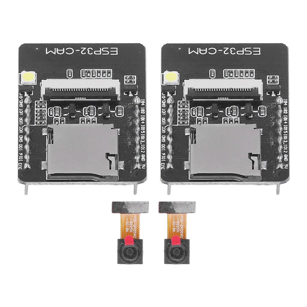 2Pcs Esp32 Cam Development Module Wifi Bluetooth 2 In 1 Camera Board Electronic Component 4071321395430