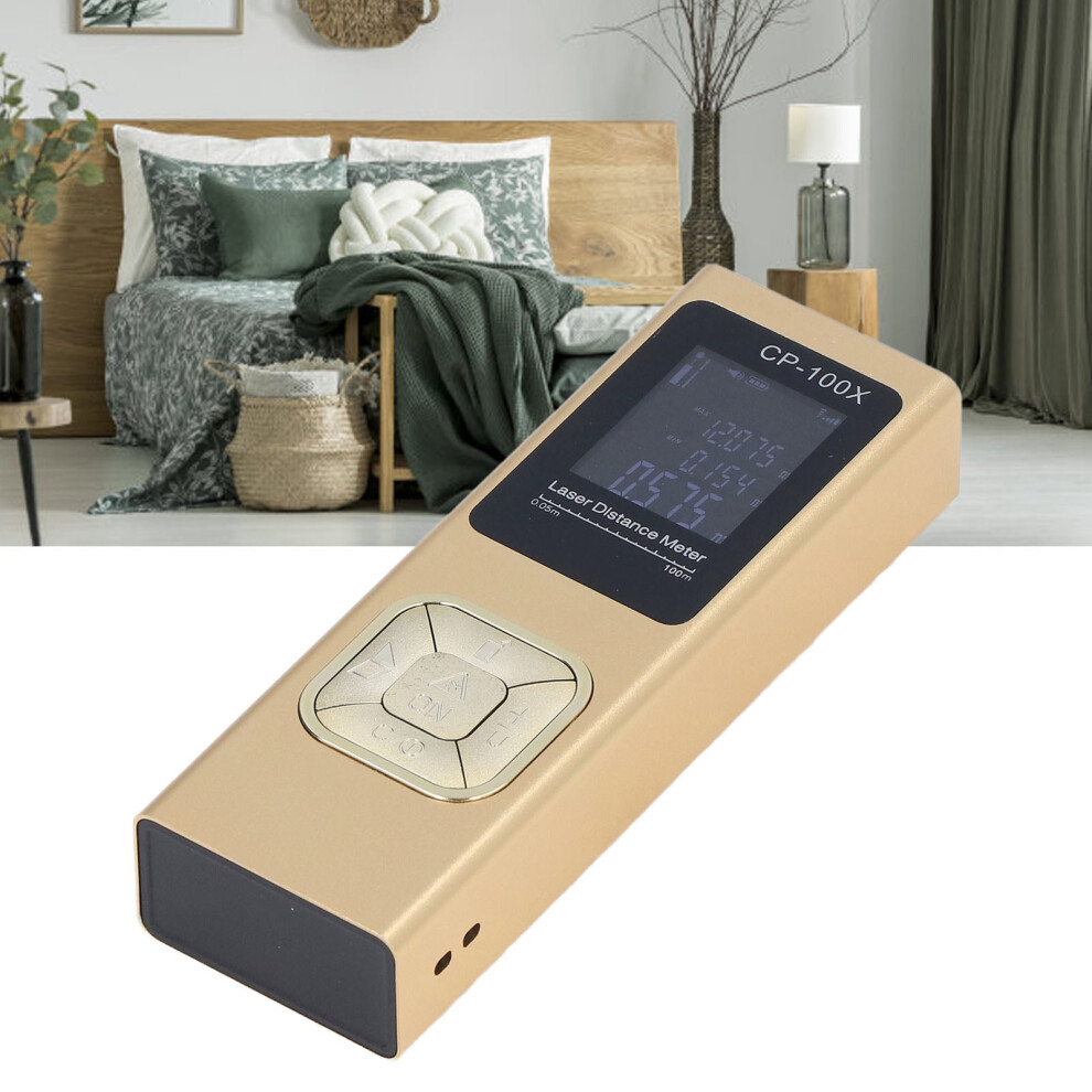 100M Distance Meter Ultrathin Handheld Accurate Electronic Laser Distance Measure Device For Architecture 9351321395667