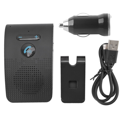 Altavoz manos libres Bluetooth para coche con visera 550mAh 10h 1