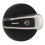 Perilla del interruptor de faros F10/F07/E63/F12 negro mate 13