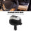 Perilla del interruptor de faros F10/F07/E63/F12 negro mate 8