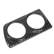 Cubierta de medidores de 52 mm para tablero de instrumentos, fibra de carbono, ABS, MK5 VXR