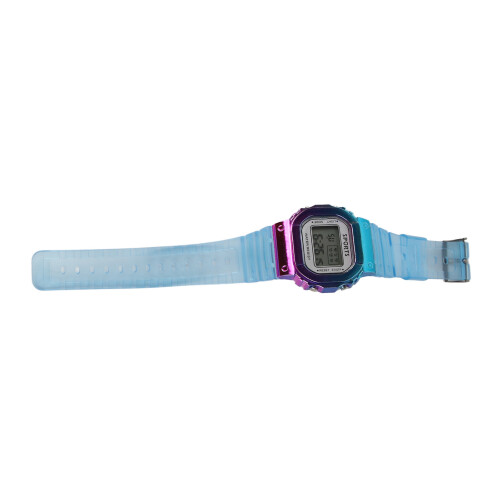 Reloj Gradiente Esfera Grande MoradoAzul CR2032 240mAh 2
