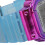 Reloj Gradiente Esfera Grande MoradoAzul CR2032 240mAh 6