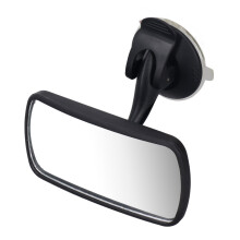 Baby-View-Spiegel 360 verstellbar Schwarz ABS & Glas