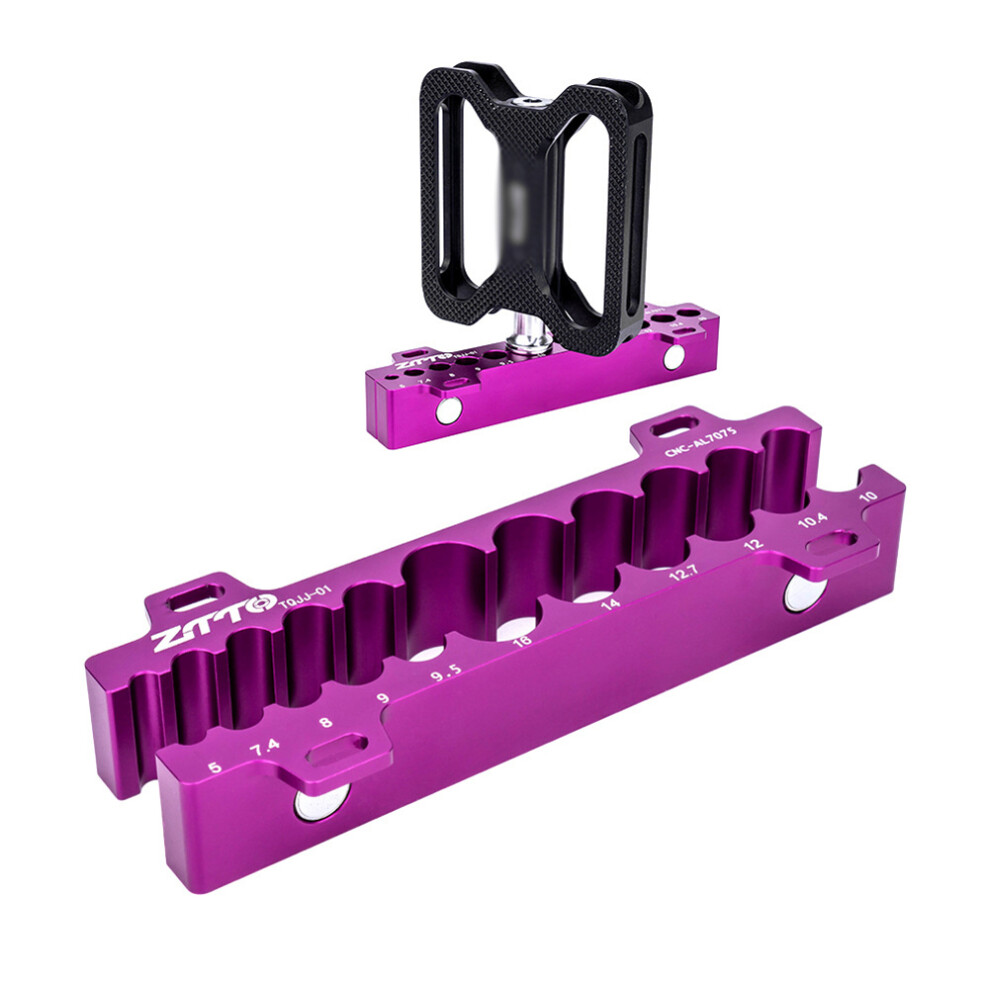 Ztto Aluminum Alloy Bicycle Universal Bike Rear Shock Suspension Fork Repairing Tool Vise Inserts Clamp Jaw Hub Pedal Multifunction Fixture 7901321398056