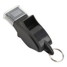 Silbato de árbitro ABS portátil con cordón
