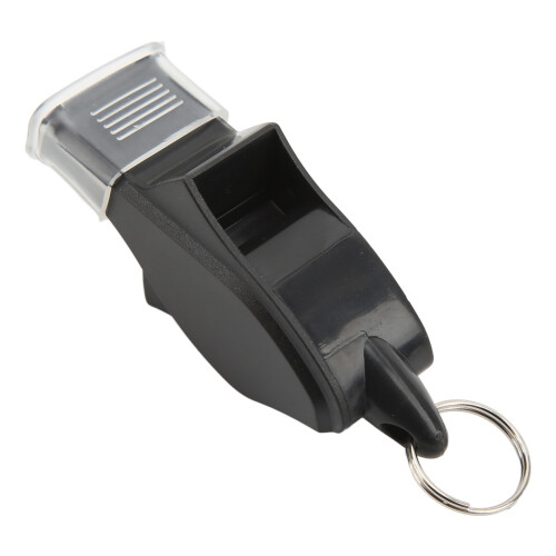 Silbato de árbitro ABS portátil con cordón
