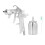 G1/4 Aluminium Siphon Spritzpistole 1000ml 2