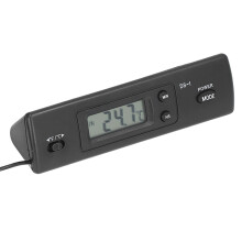 Termómetro digital con sonda impermeable de ABS -50C a 70C