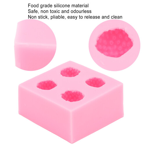 Erdbeer-Silikonform 5,0 oz/143 g rosa 2