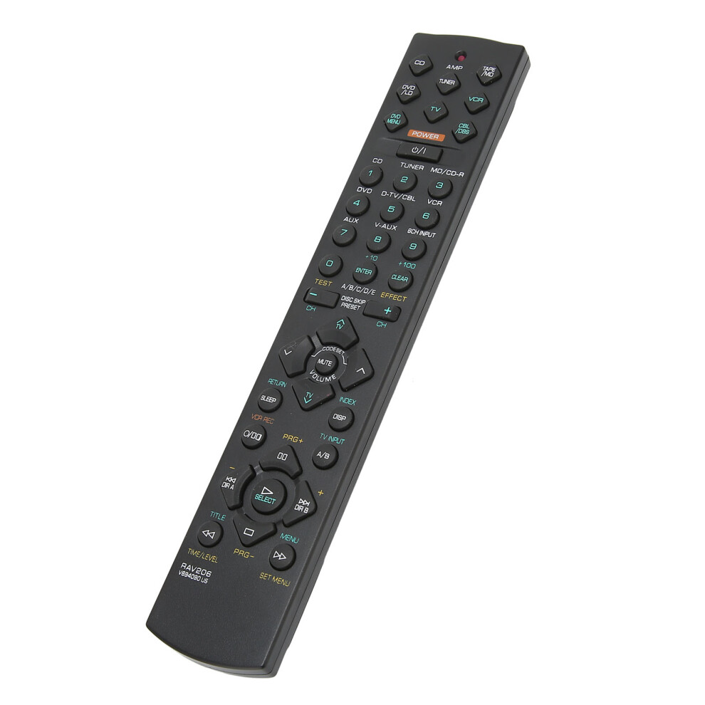 Rav206 Av Receiver Remote Control Replace Remote Control For V694090us Ax 596 Rxv420 Yht34 Rav206 5001321399830