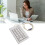 Teclado numérico de 21 teclas USB cableado ABS compacto interruptor lineal 16