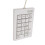Teclado numérico de 21 teclas USB cableado ABS compacto interruptor lineal 7