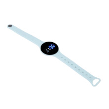 Reloj digital para niños 8009 240mAh azul claro redondo