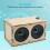 Kit de altavoz Bluetooth DIY - sonido envolvente estéreo - 4xAA 11