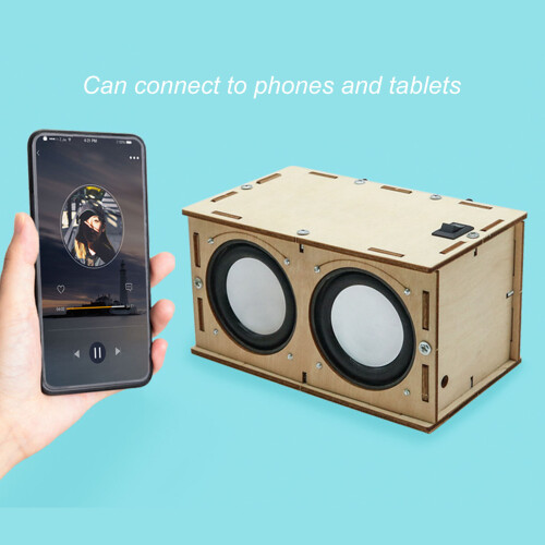 Kit de altavoz Bluetooth DIY - sonido envolvente estéreo - 4xAA 2