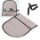 Bolsa de carpintería tipo rollo de lona 31.5x28cm Nat 1